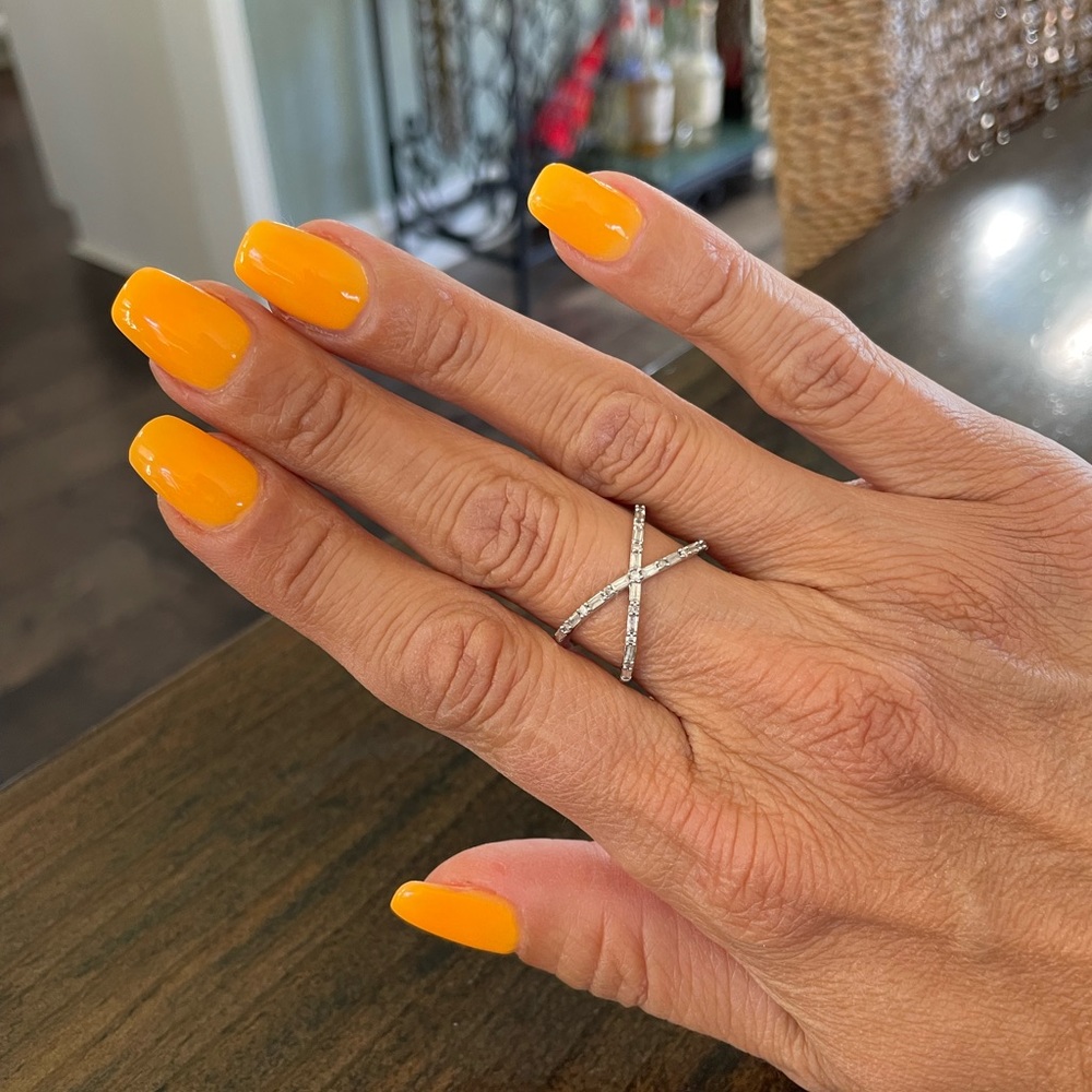 Zales Silver Infinity Ring - image 3